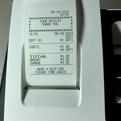 Royal Cash Register 410DX Cash Management System 89214G Keys Manual Tested Works