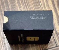 Credit Card Reader Gloss Genius Chief Money Machine Pink In Box