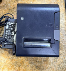 EPSON TM-T88V M244A POS USB + ETHERNET THERMAL RECEIPT PRINTER + Power Supply