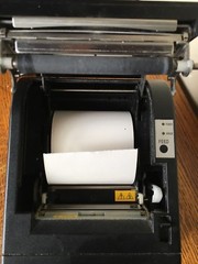SNBC BTP 2002NP Thermal POS Receipt Printer Serial w Power Cord