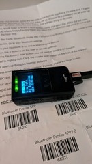 Koamtac KDC200i 1D Bluetooth Barcode Scanner & Cable iOS Android
