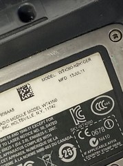 MOTOROLA SYMBOL WT4090-N2S1GER WRIST BARCODE SCANNER UNTESTED AS/IS PARTS