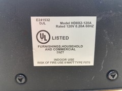 LOT OF 3 UVERITECH HD4X2-120A FRAUD FIGHTER UV-16 COUNTERFEIT MONEY DETECTION