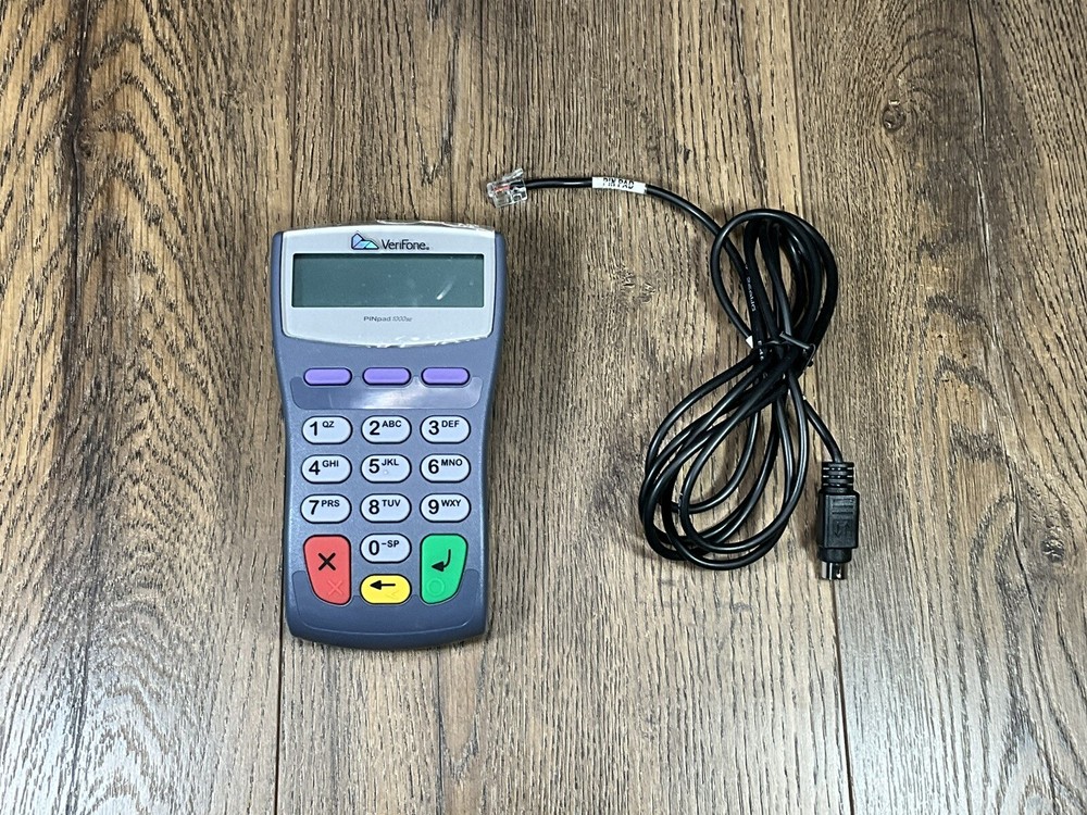 VeriFone PINpad 1000SE ~ Payment Terminal P003-180-02-US ~ Key Pad ~ With Cable
