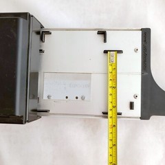 Addressograph NewBold Flatbed Imprinter Manual CREDIT CARD SLIDER for 3×5 slips