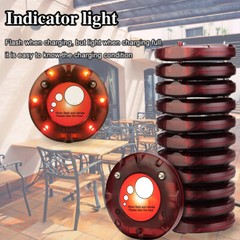 Retekess TD158 Wireless Paging Queuing Calling System 10 Coaster Cafe Clinic Bar