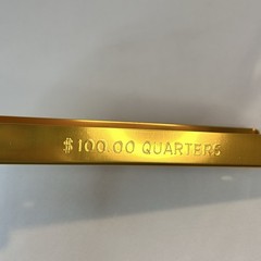 Aluminum Quarters Rolled Coin Trays $100 Trays New