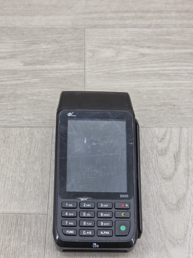 PAX S920 EMV NFC 4G Wireless Credit Card Machine S920-0QW-R74-23LA No Box/Cable
