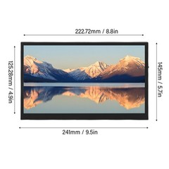 10.1 Inch Capacitive Touch Screen Fit For RasPi 4 3 PC Laptop 1024×600 Smal ESZT