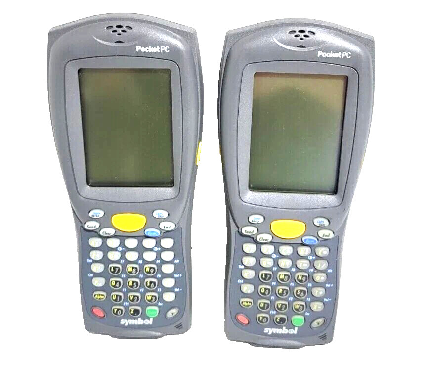 SYMBOL PDT8100-D2A93000 PORTABLE DATA TERMINAL LOT OF-3 W/ BATTERY