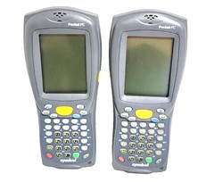 SYMBOL PDT8100-D2A93000 PORTABLE DATA TERMINAL LOT OF-3 W/ BATTERY