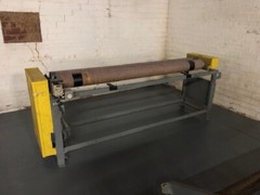 Material Roll Up Machine 84″ Mfg. Unknown Used – Clean & Fully Functional!