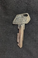TEC Cash Register Keys – Set of 2 GTX – GTZ – L2301 – L2302