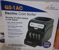 Royal Sovereign Electric Coin Sorter QS-1AC Plus Coin Wrappers – No Penny