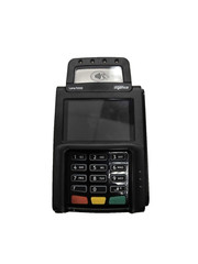 INGENICO Lane 5000 Payment Processing Terminal with Power Cord and Stand