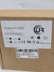 JRHC bluetooth 2.4G Wireless Black Mini Barcode Scanner HC-202D Type C BT