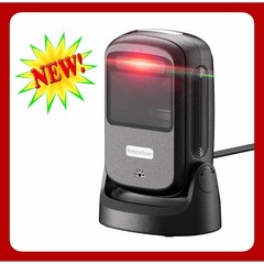 NetumScan NS-40 Desktop Barcode Scanner Black 1D 2D QR CMOS Hands-Free New USB