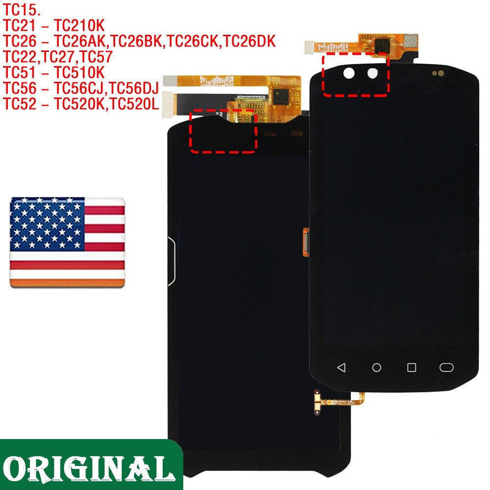 LCD Display Touch Screen Digitizer For ZEBRA TC21 TC70 TC75 TC72 TC77 TC70X 75X