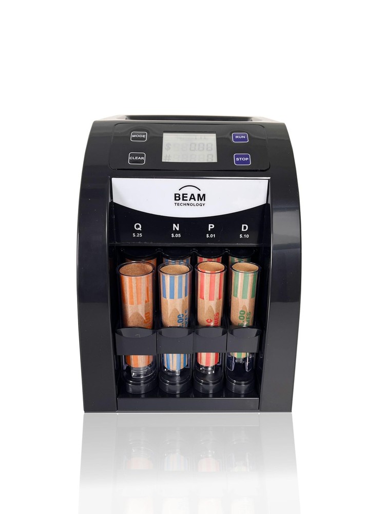 Automatic Coin Sorter and Counter with Display, 2 Row with Quick-Access Lid, …