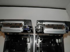 Lot of 2 EPSON TM-U220B M188B Kitchen /Bar POS Receipt Printer Ethernet w AC