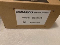 NADAMOO Wireless Barcode Scanner Bur310 , Charging Cradle, Read 1D, 2D, QR Code