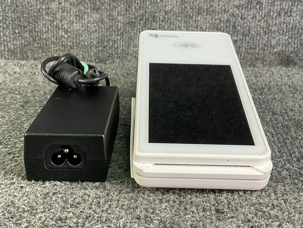Clover Flex C403 Wi-Fi Touchscreen POS Device Charging Cradle White