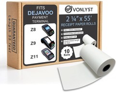 Rollo De Papel Para Maquina De Tarjetas De Credito Para Dejavoo Z8 Z9 Z11 (1…