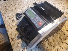Aneken Money Counter Machine with Value Count, Dollar, Euro UV/MG/IR/DD/DBL/HLF/