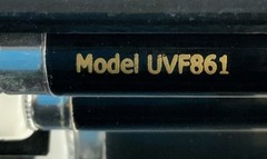 UVeritech UV-16P FRAUD FIGHTER Counterfeit Detection Scanner NS S2C