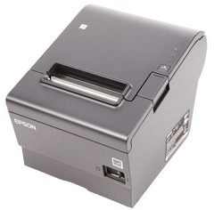 Epson OmniLink TM-T88VII Printer; Built-In USB / Ethernet / Serial/Power Supply