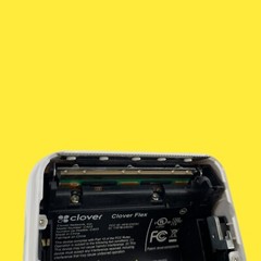 Clover C403 Flex Wi-Fi Terminal w/ Cradle K-400 #444 z65b206