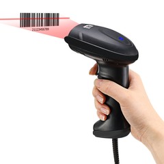 NEW Adesso NuScan 4100B Bluetooth Antimicrobial Waterproof CCD Barcode Scanner