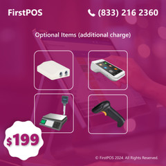 15 Touchscreen POS Cash Register Till System For All Businesses