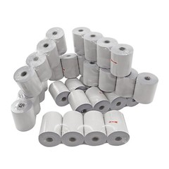 (32 Rolls) 2-Ply Carbonless 3″ x 95′ White/Yellow Receipt Paper for Restaurants