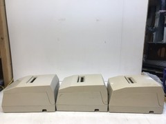 Lot of 3 Epson TM-U325D M133A POS Receipt Printers. NO AC Adapters READ DESC!
