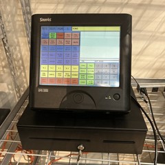 Sam4s SPS-2000 POS Touch Screen Cash Register POS System And Cash Drawer