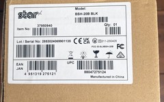Star Micronics BSH-20B BLK Wireless Handheld Barcode Scanner w/ Stand Open Box