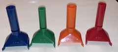 PM Company Color-Coded Coin Counting Tubes for Pennies Through Quarters (Set)