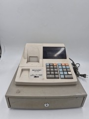 Sharp CE-A110 Electronic Cash Register Working With Cash Drawer