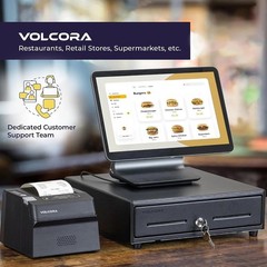 POS Cash Drawer 13″ with Removable Coin Compartment – Black