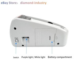 V31 Portable Foreign Currency Counting Machine with UV Banknote Inspection