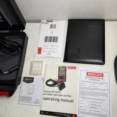 Axicon PV-1072 Black Portable Lightweight Mobile Verifier for Retail Barcodes