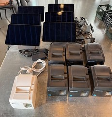 Square Register POS Systems – Including star printers – Must take all six.