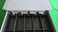 MMF Industries Cash Money Checks Drawer with Tray, Cover, and Key, Under counter