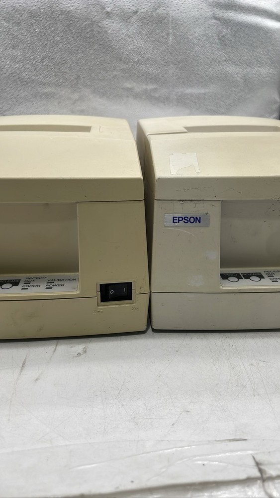 Epson TM-U325D M133A POS Validation Receipt Printers Lot Of 2