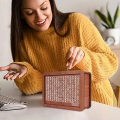 Cash Vault Wooden Savings Box Wooden Cash Saver Money Saving Box With Countdown