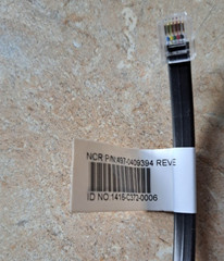 NCR 26″ Dual 6-Pin Cash Drawer Splitter Y Cable 1416-C372-0006 497-0409394