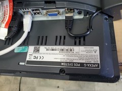 Apexa G 15″ Touch Screen POS With Charger Tested Celeron J1900 4GB