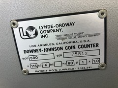 Lynde Ordway Coin Sorter Counter Works