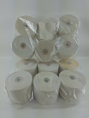 12 Paper Calculator/Cash Register/Adding Machine Rolls 2 1/4″ X 130′